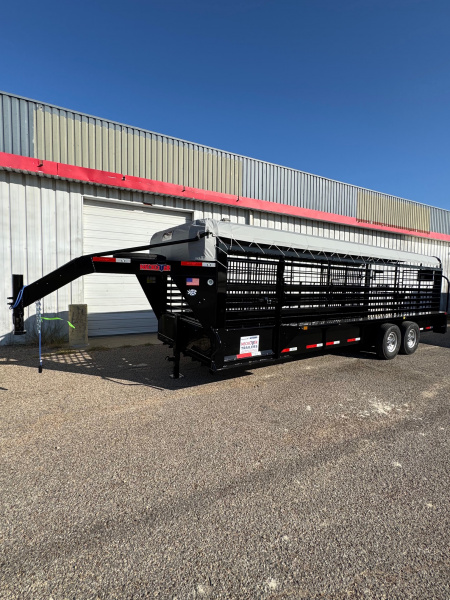 New 2026 Neckover 6'8 X24' Stock / Stock Combo Trailer