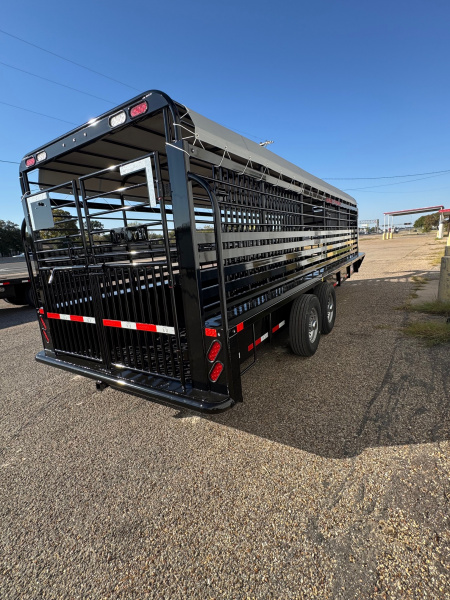 New 2026 Neckover 6'8"X24' Stock / Stock Combo Trailer