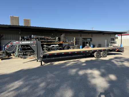 New 2026 Lamar Trailers 102X30 Deckover Trailer
