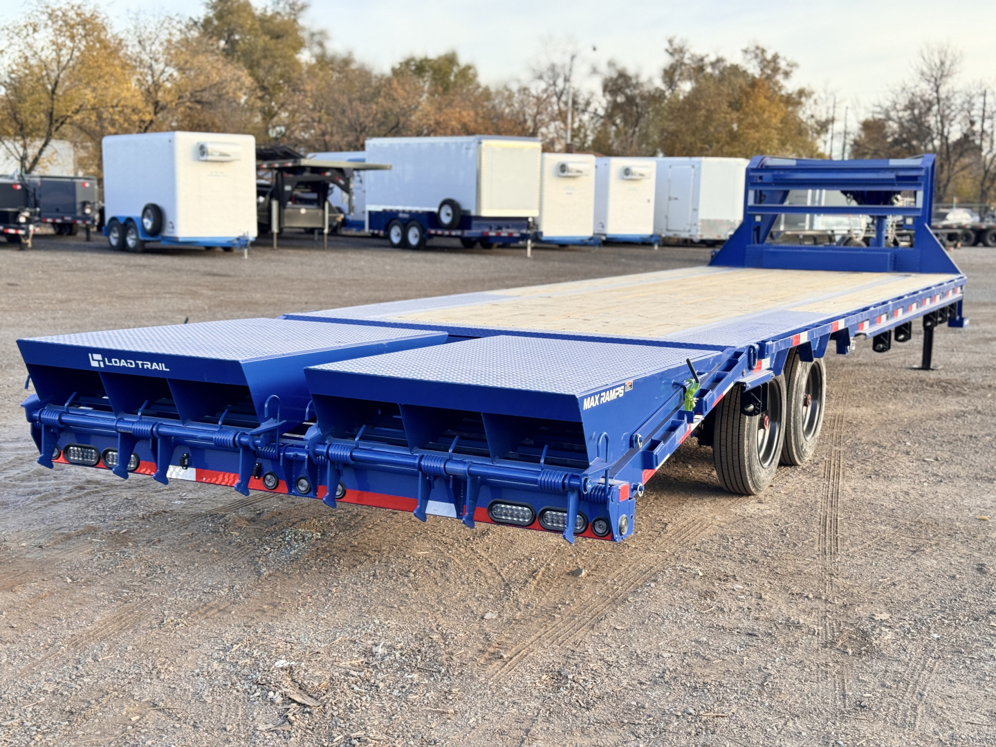 New 2026 Load Trail BLACK FRIDAY 8.5-30 Single Wheel Gooseneck Equipment Hauler 16K GVWR