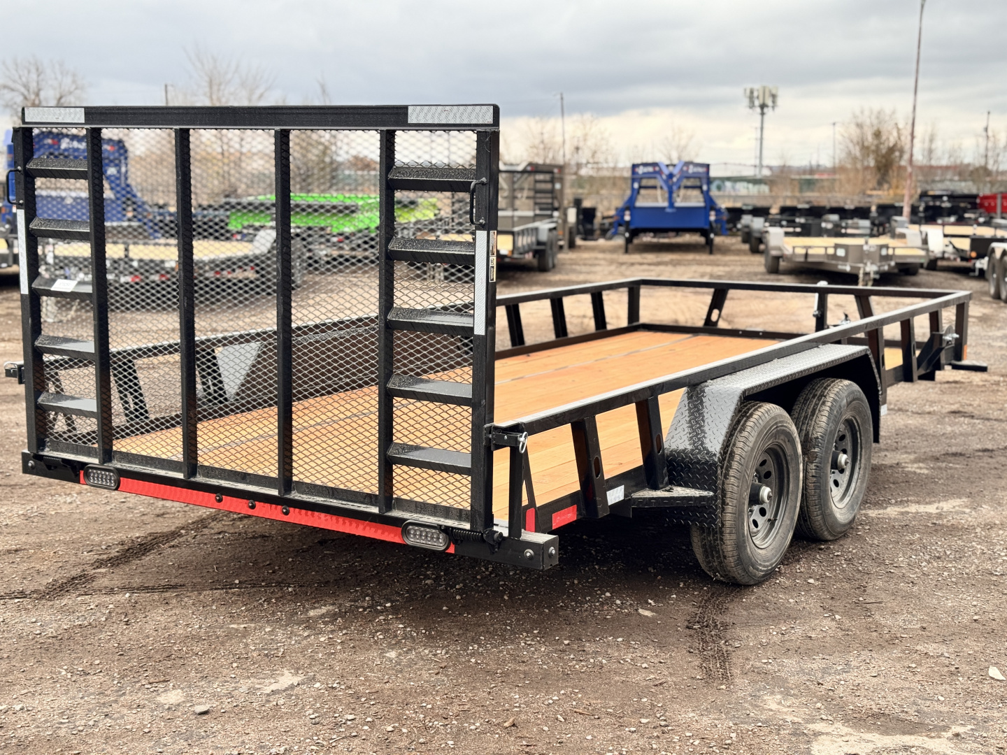 New 2026 Load Trail 7-16 Heavy Duty Tandem Axle Utility Trailer 10K GVWR