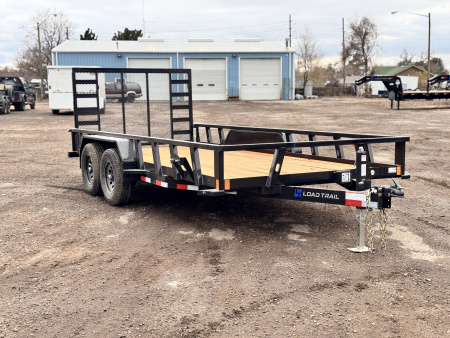 New 2026 Load Trail 7-16 Heavy Duty Tandem Axle Utility Trailer 10K GVWR