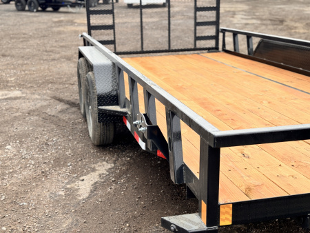 New 2026 Load Trail 7-16 Heavy Duty Tandem Axle Utility Trailer 10K GVWR