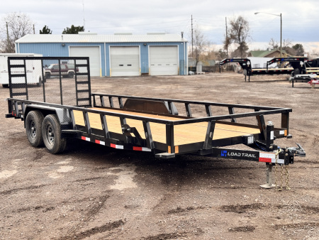 New 2026 Load Trail BLACK FRIDAY 7-20 Heavy Duty Tandem Axle Rampgate Utility10K GVWR