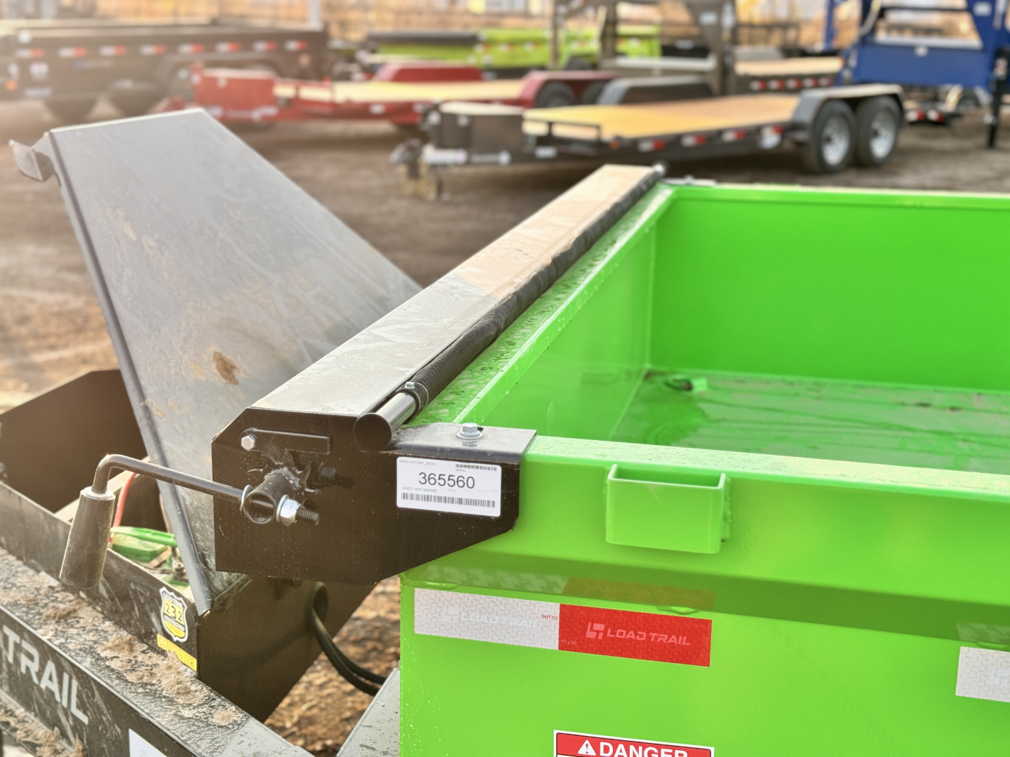 New 2026 Load Trail 7-14 Dump 7K Axles