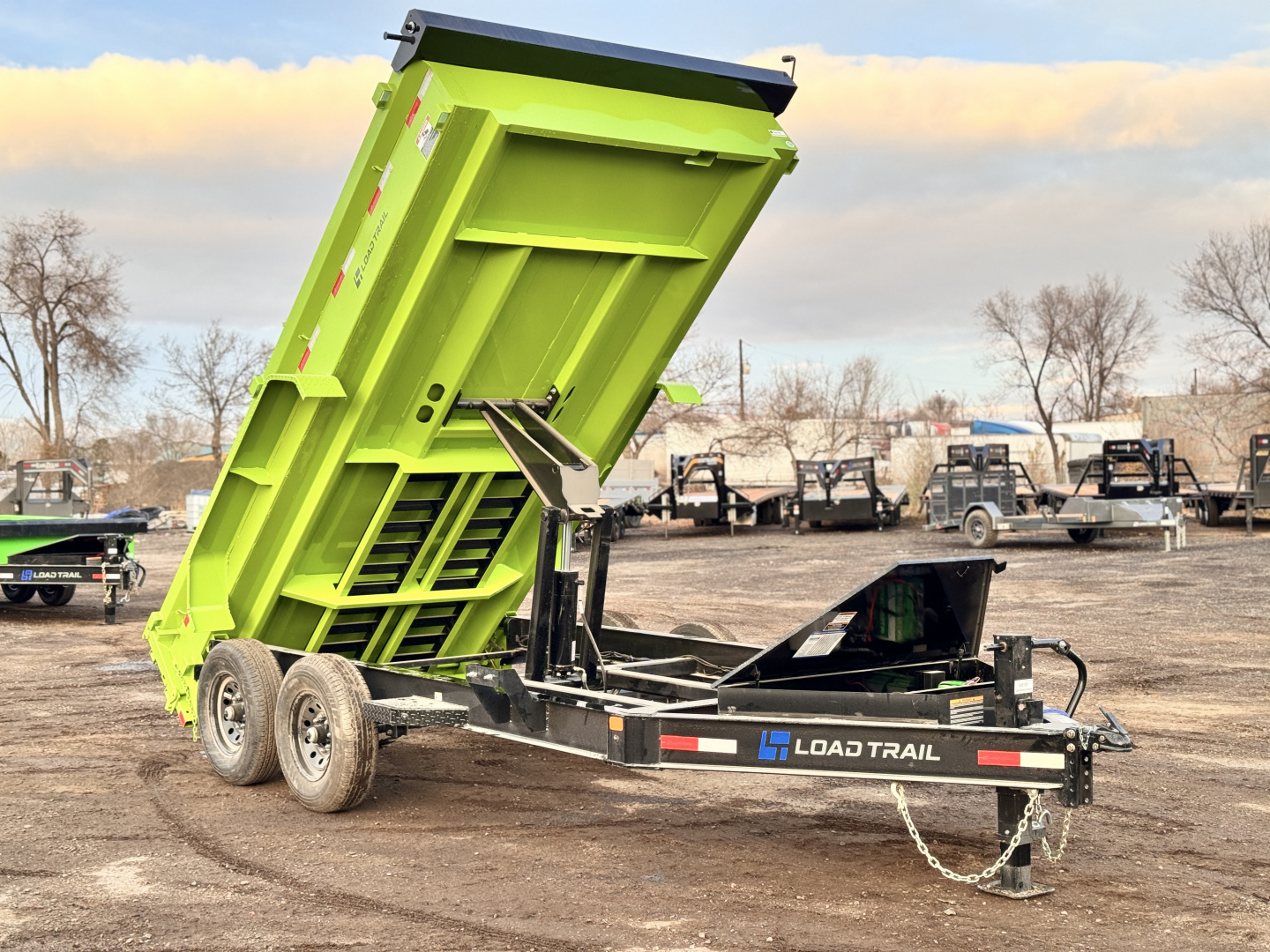 New 2026 Load Trail 7-14 Dump 7K Axles