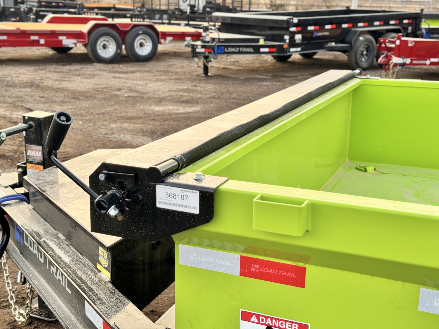 New 2026 Load Trail 7-14 Dump 7K Axles