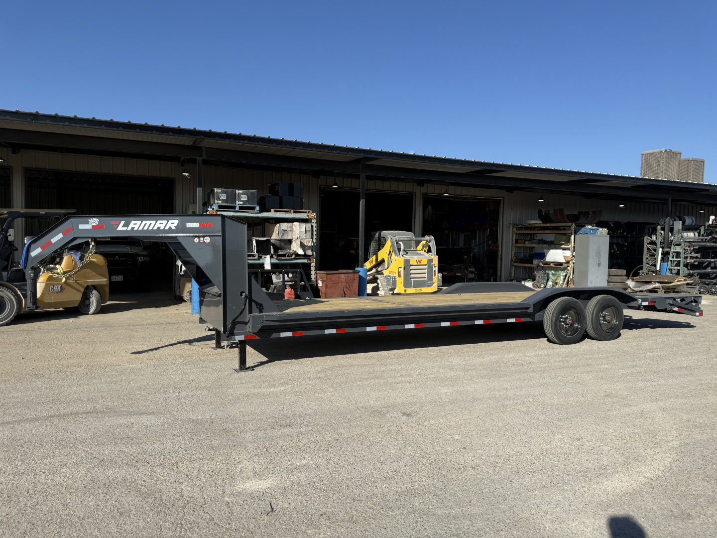 New 2026 Lamar Trailers 102X28 16K Equipment Trailer