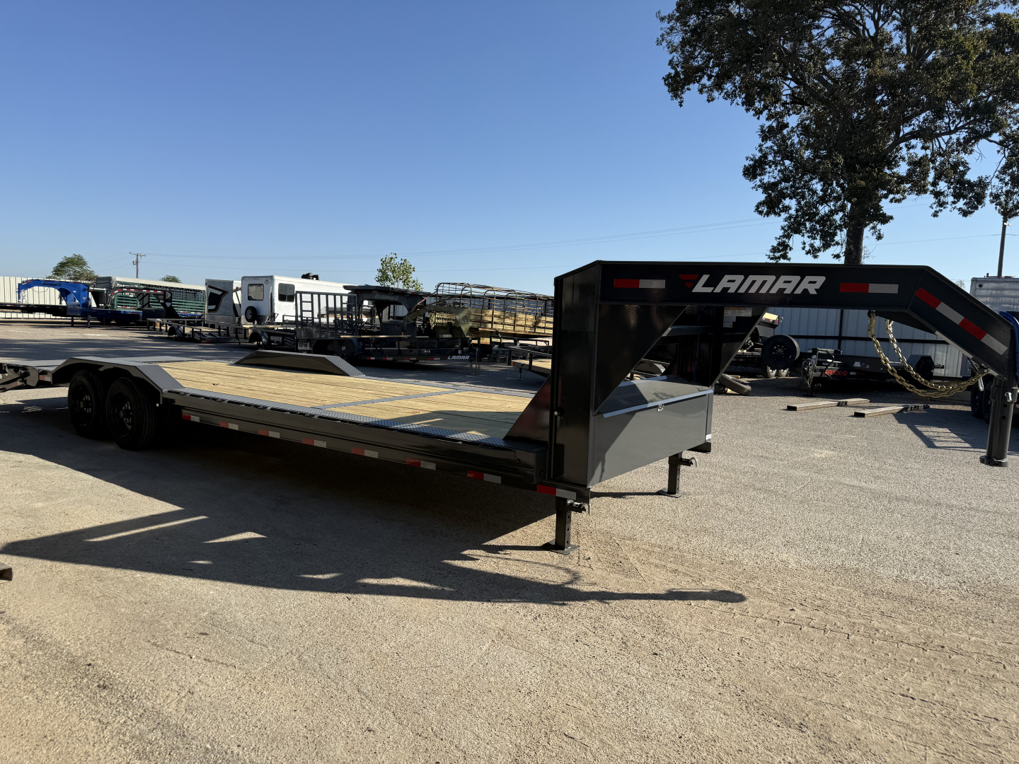 New 2026 Lamar Trailers 102X28 16K Equipment Trailer