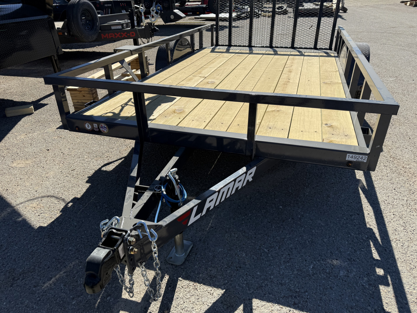 New 2026 Lamar Trailers 77X12 3K Utility Trailer
