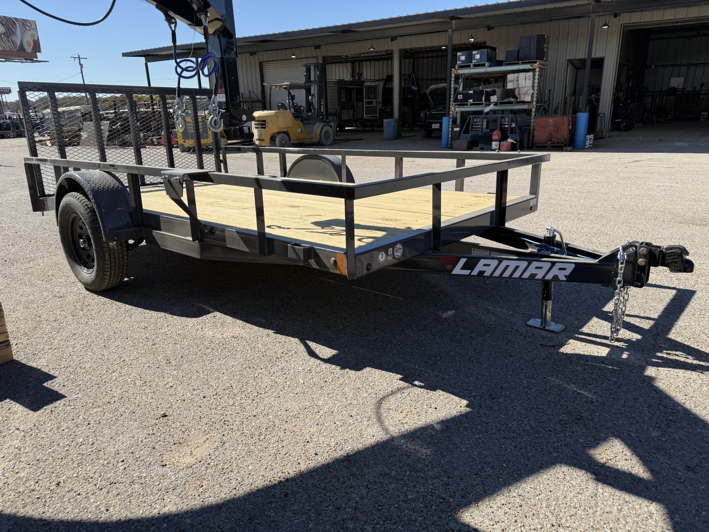New 2026 Lamar Trailers 77X12 3K Utility Trailer