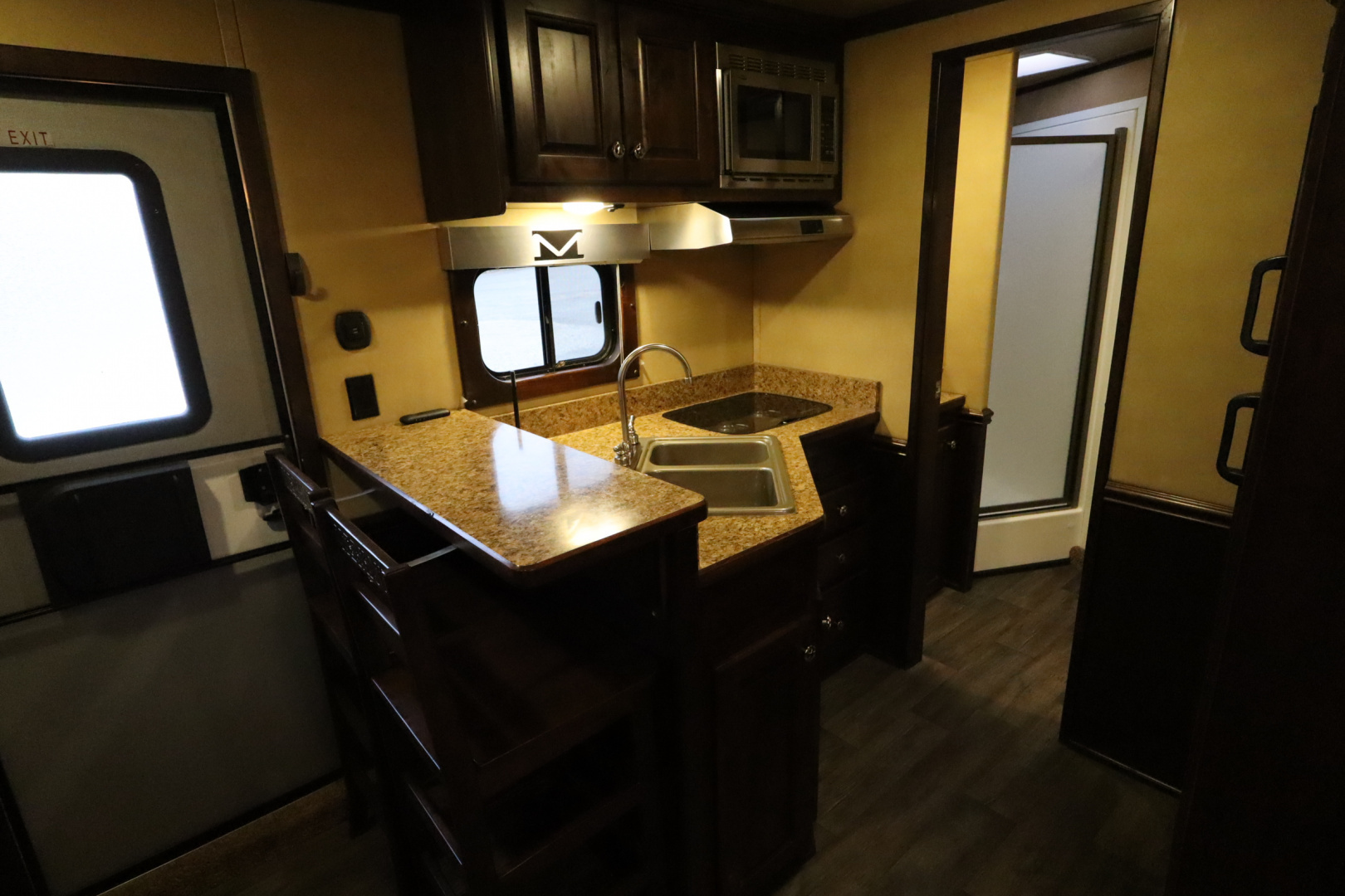 Used 2015 Merhow Trailers 3 Horse LQ W/Slide-out Horse Trailer