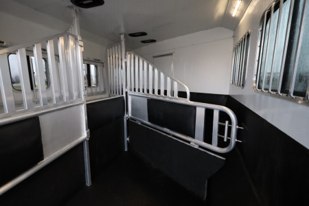 Used 2015 Merhow Trailers 3 Horse LQ W/Slide-out Horse Trailer