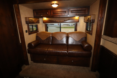 Used 2015 Merhow Trailers 3 Horse LQ W/Slide-out Horse Trailer