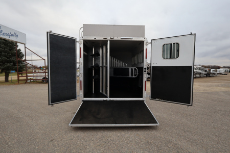 Used 2015 Merhow Trailers 3 Horse LQ W/Slide-out Horse Trailer