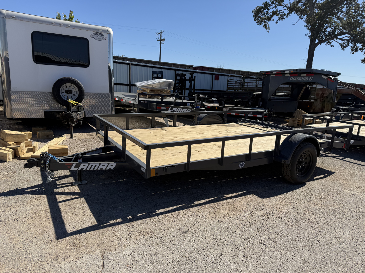 New 2026 Lamar Trailers 83X14 3K Utility Trailer