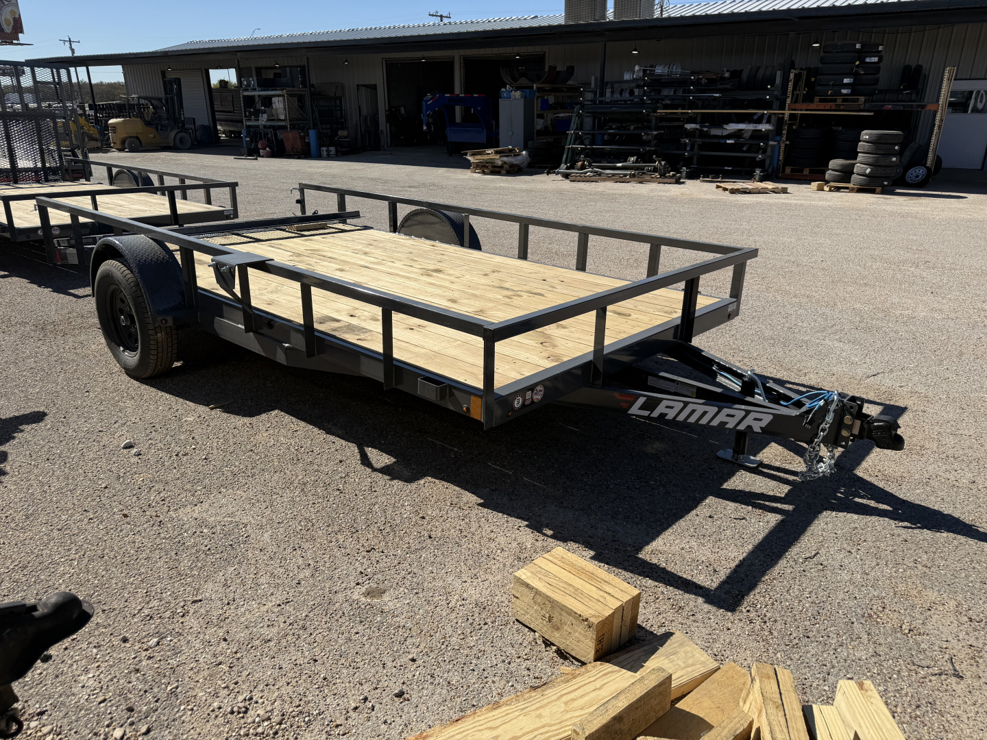 New 2026 Lamar Trailers 83X14 3K Utility Trailer