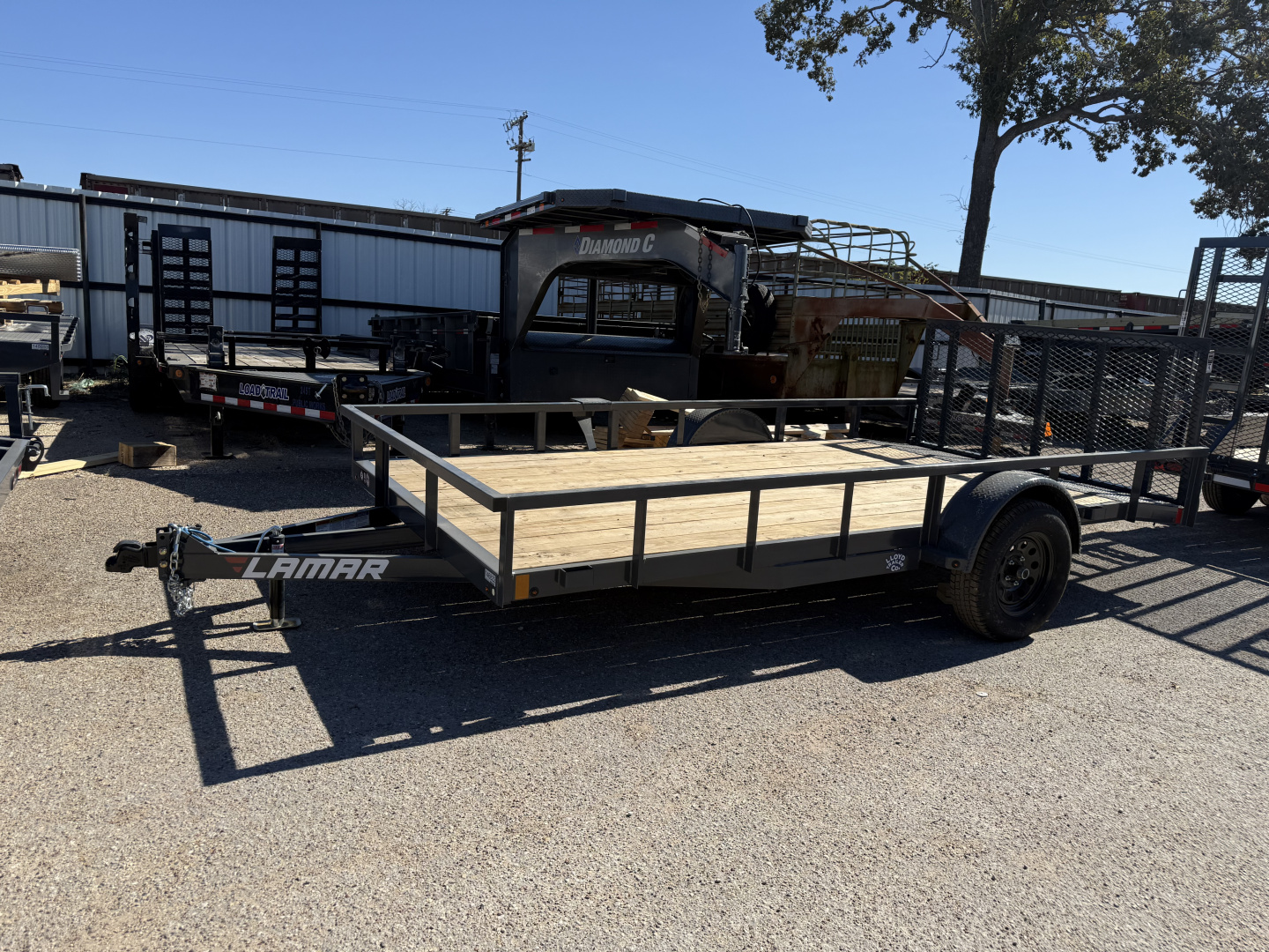 New 2026 Lamar Trailers 83X14 3K Utility Trailer