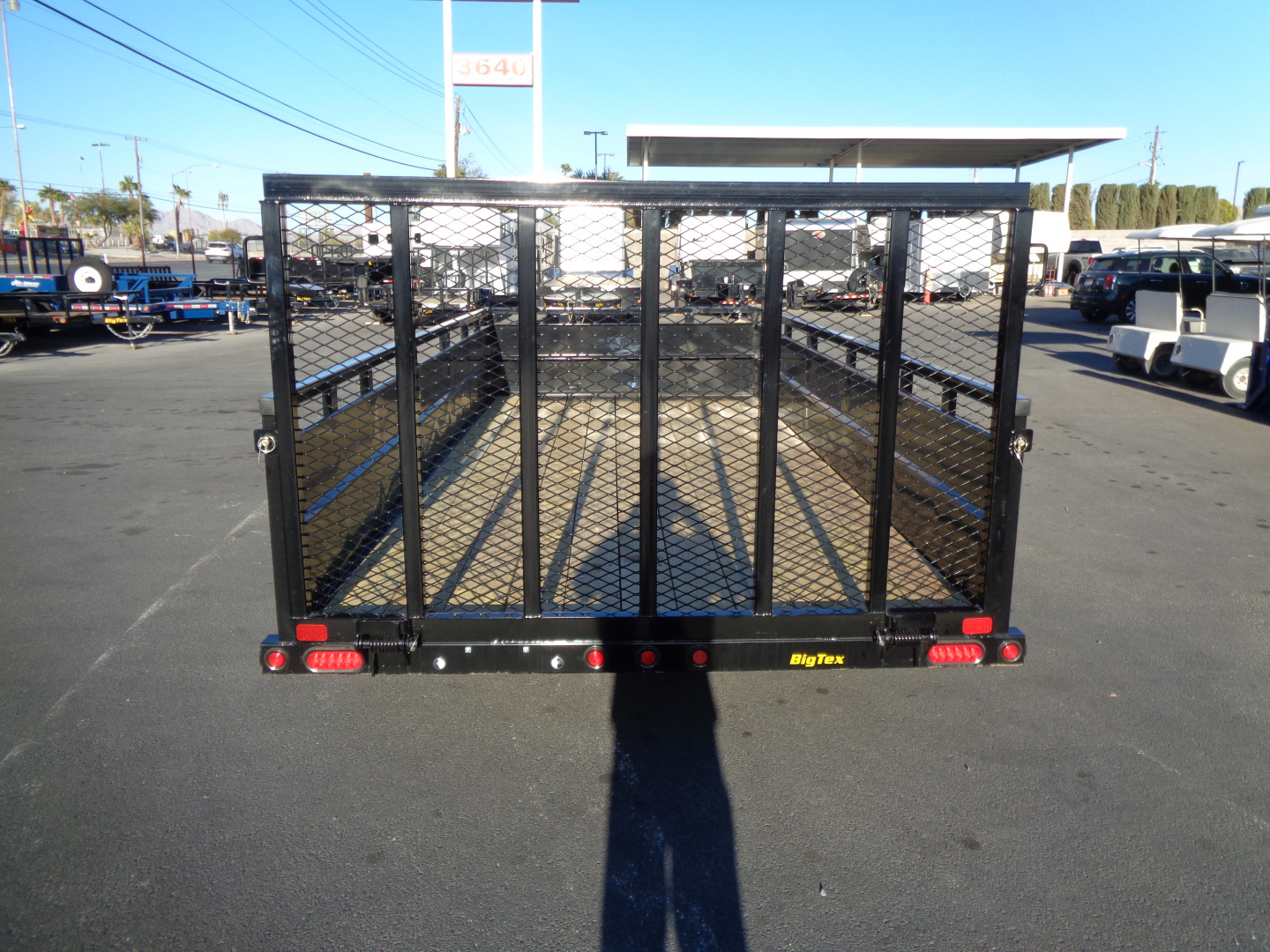 New 2026 Big Tex Trailers * 70TV-16 * 16Ft Tandem Axle Landscape Trailer w/ Ramp Gate