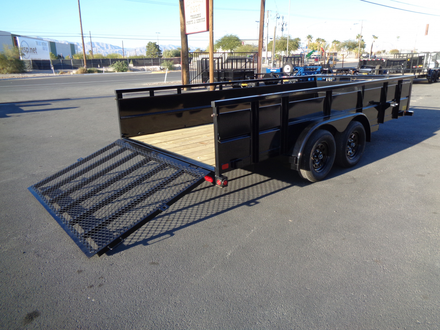 New 2026 Big Tex Trailers * 70TV-16 * 16Ft Tandem Axle Landscape Trailer w/ Ramp Gate