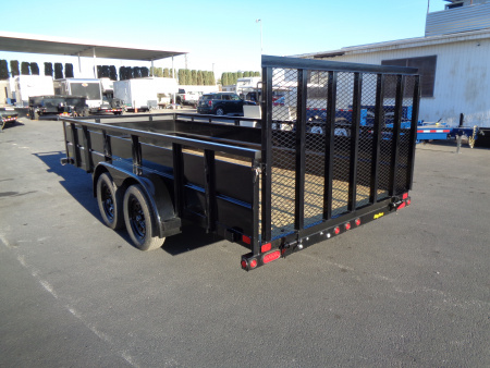 New 2026 Big Tex Trailers * 70TV-16 * 16Ft Tandem Axle Landscape Trailer w/ Ramp Gate