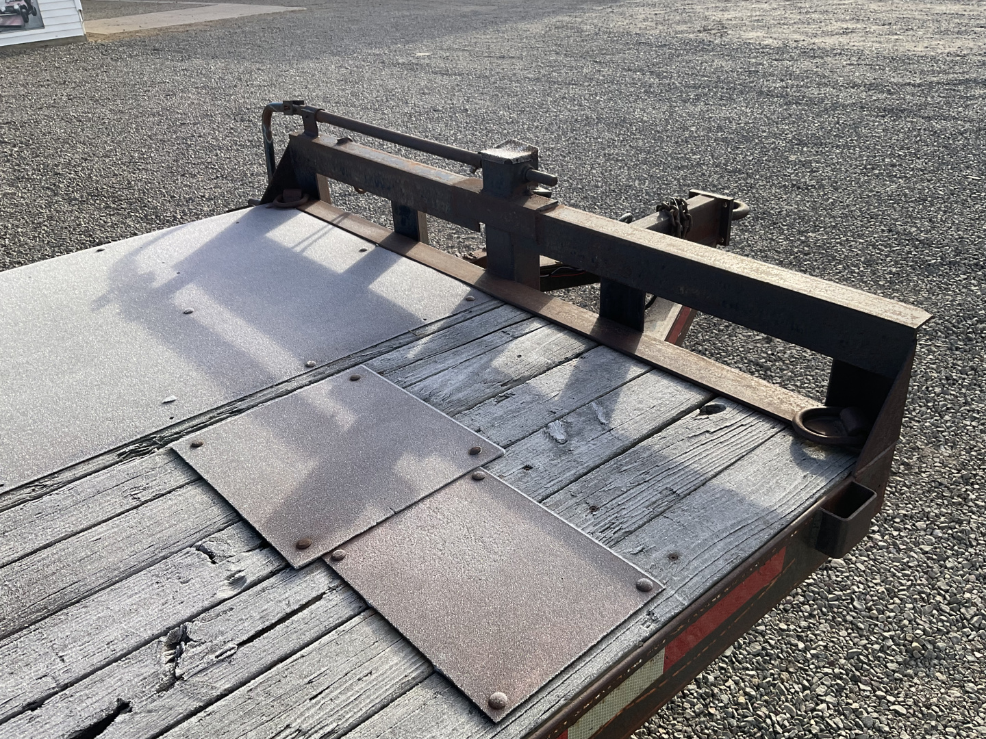 Used 1993 FECHTNER TRAILERS F-80X16+2-140 Equipment Trailer