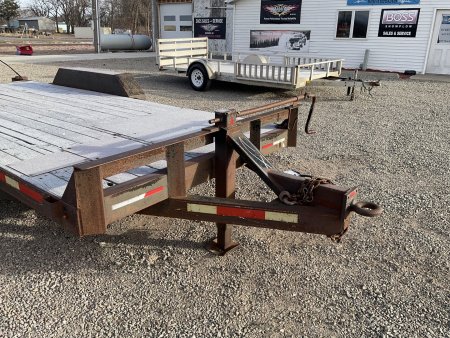 Used 1993 FECHTNER TRAILERS F-80X16+2-140 Equipment Trailer