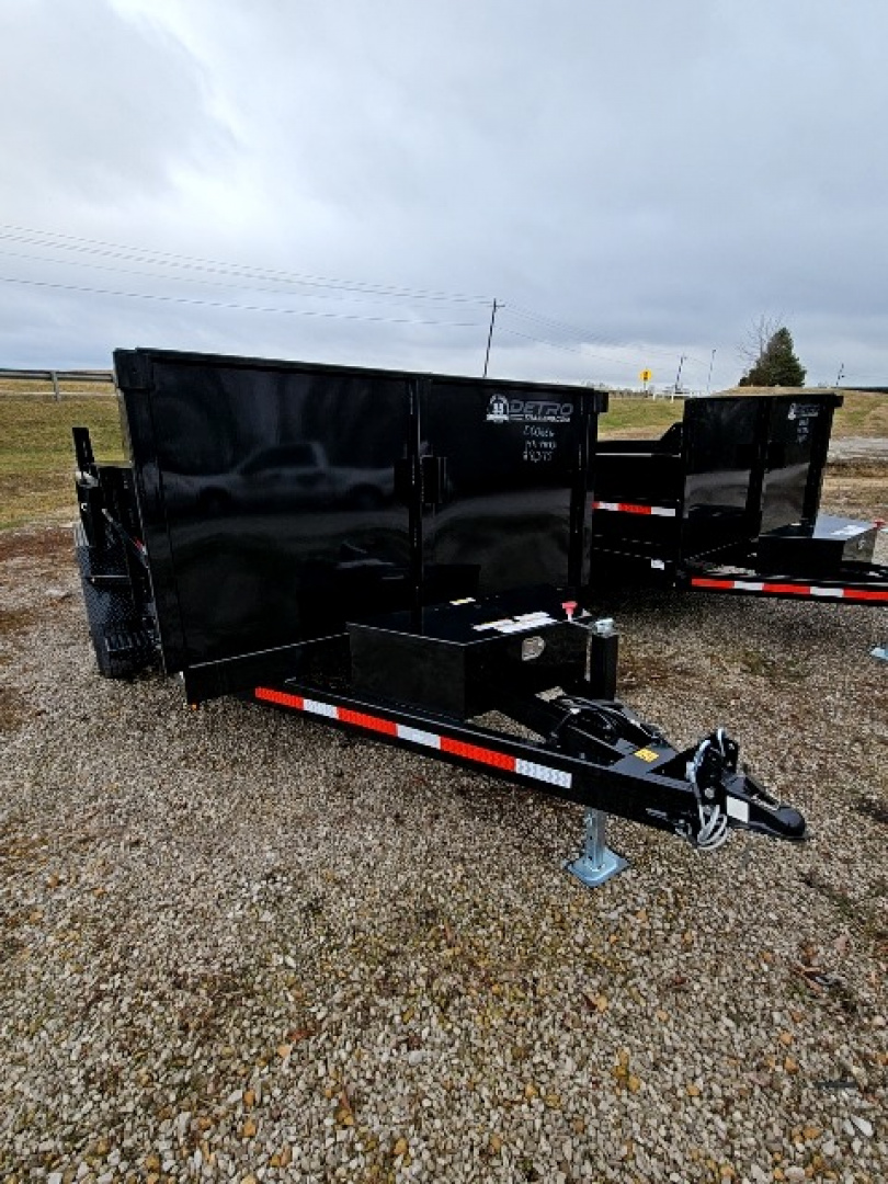 New 2025 Pratt Industries 83" x 14' 14K Dual Ram Dump Trailer