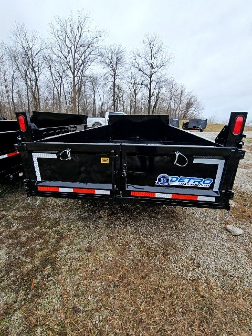 New 2025 Pratt Industries 83" x 14' 14K Dual Ram Dump Trailer