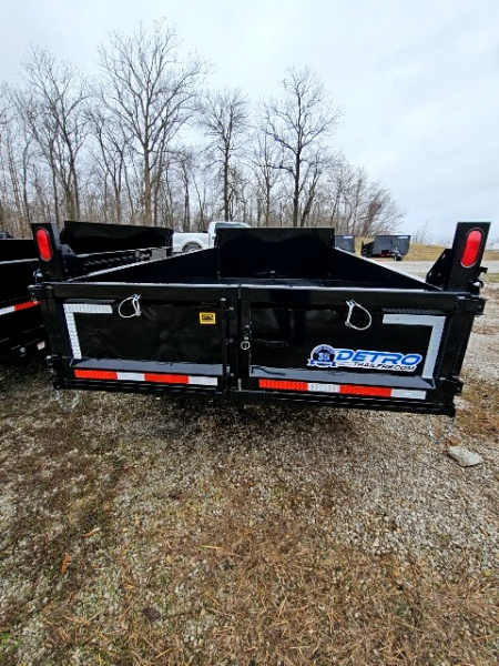 New 2025 Pratt Industries 83" x 14' 14K Dual Ram Dump Trailer