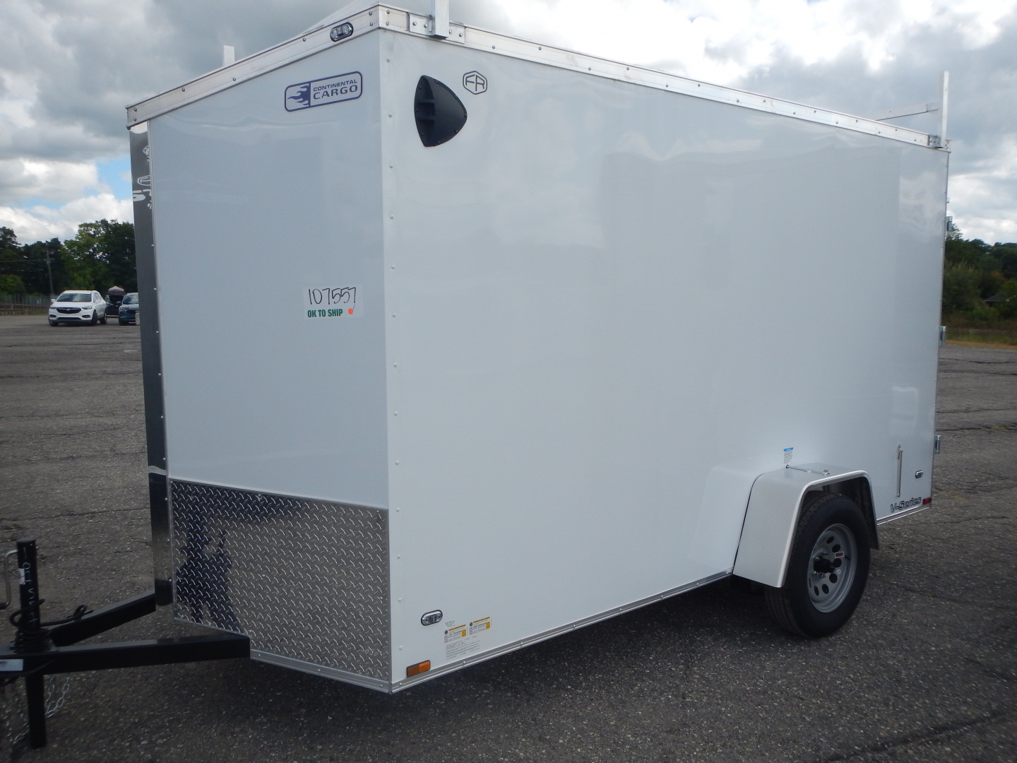 New 2026 Continental Cargo VHW 6 X 12 Cargo / Enclosed Trailer