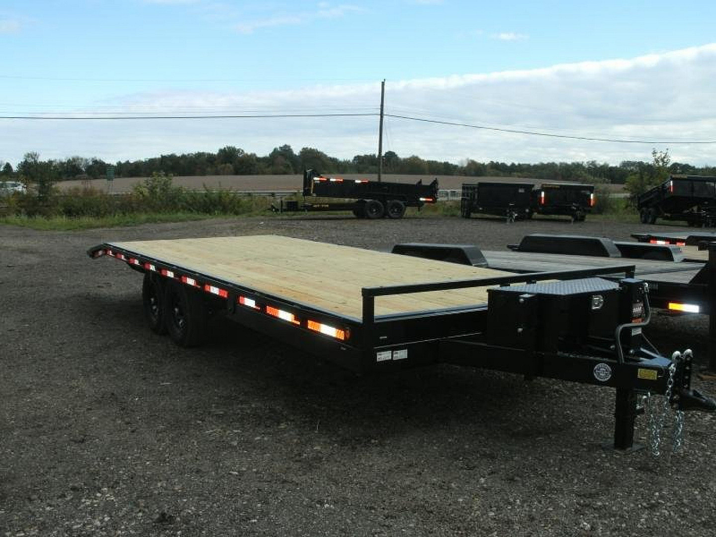 New 2026 Quality Steel and Aluminum 102" x 20+4 Deckover/Tilt 14K Trailer