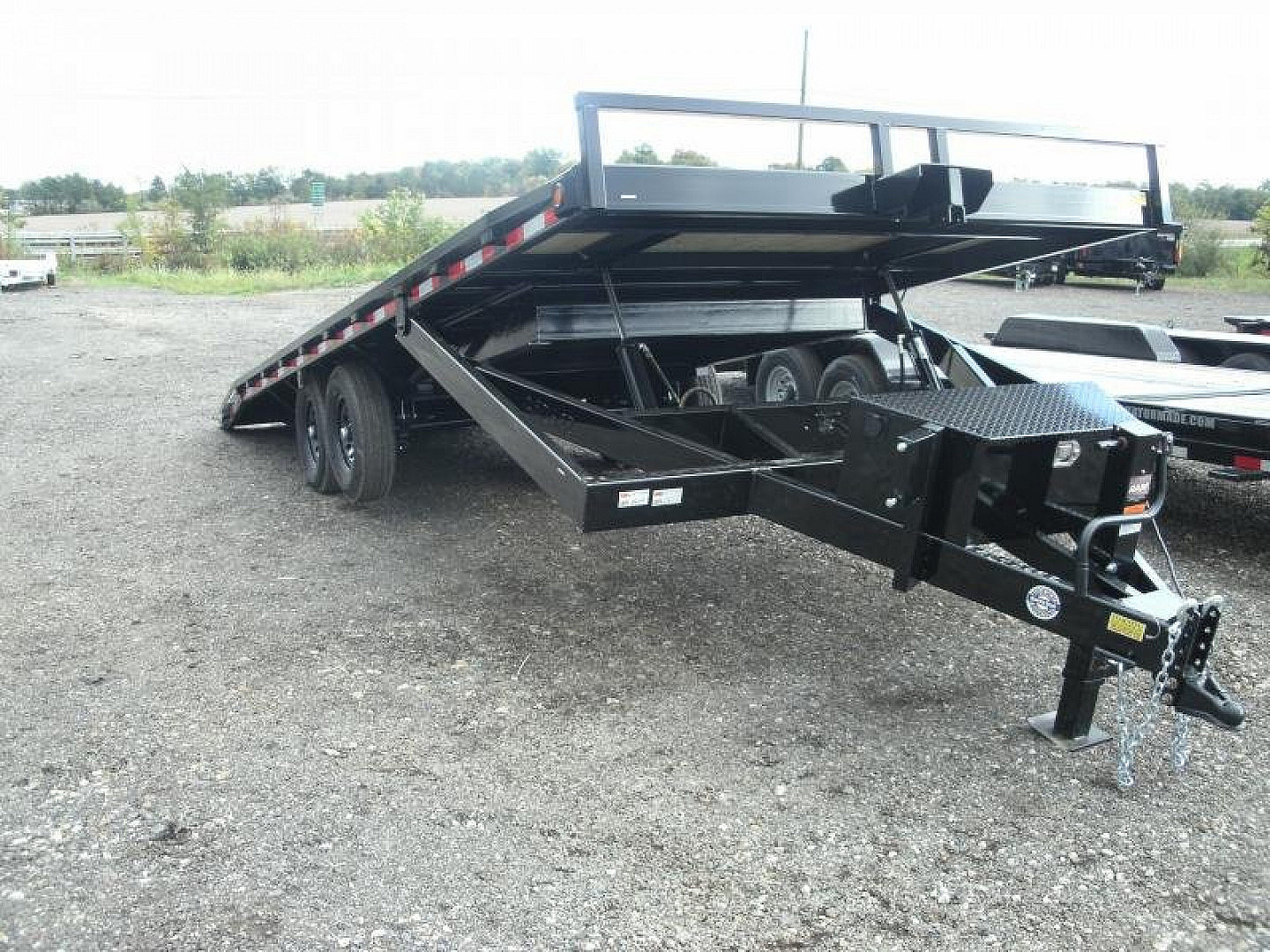 New 2026 Quality Steel and Aluminum 102" x 20+4 Deckover/Tilt 14K Trailer