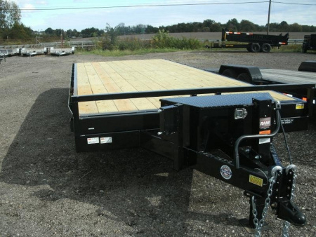 New 2026 Quality Steel and Aluminum 102" x 20+4 Deckover/Tilt 14K Trailer