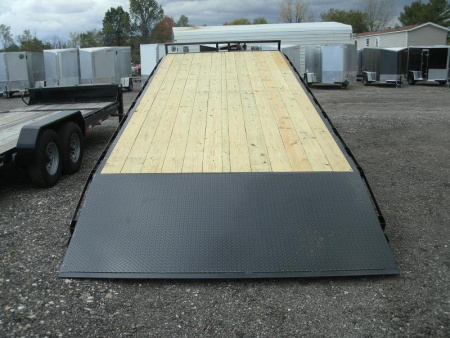 New 2026 Quality Steel and Aluminum 102" x 20+4 Deckover/Tilt 14K Trailer
