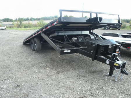 New 2026 Quality Steel and Aluminum 102  x 20+4 Deckover/Tilt 14K Trailer