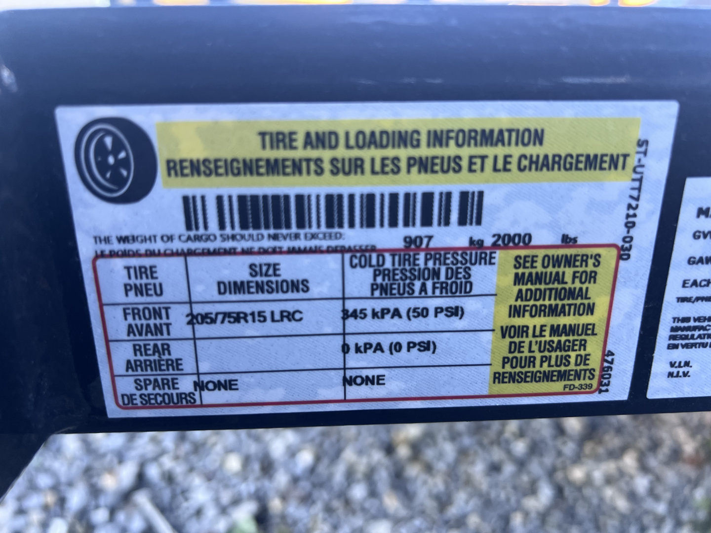 New 2026 Sure-Trac 6X10 3K Utility Trailer