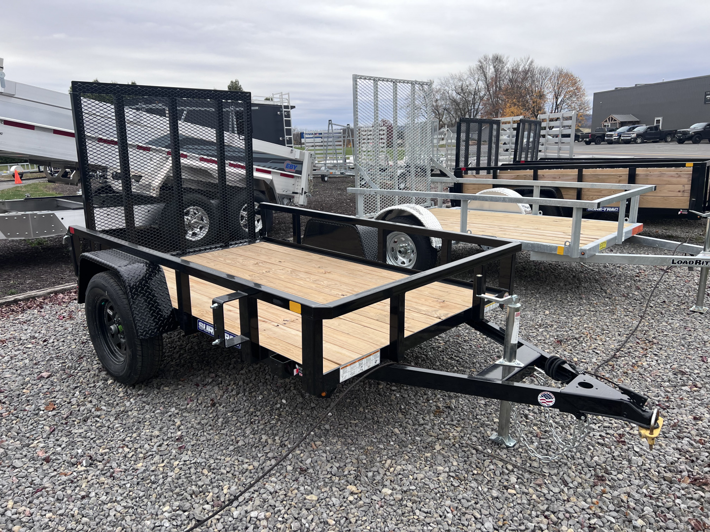 New 2025 Sure-Trac 5X10 3K  Utility Trailer