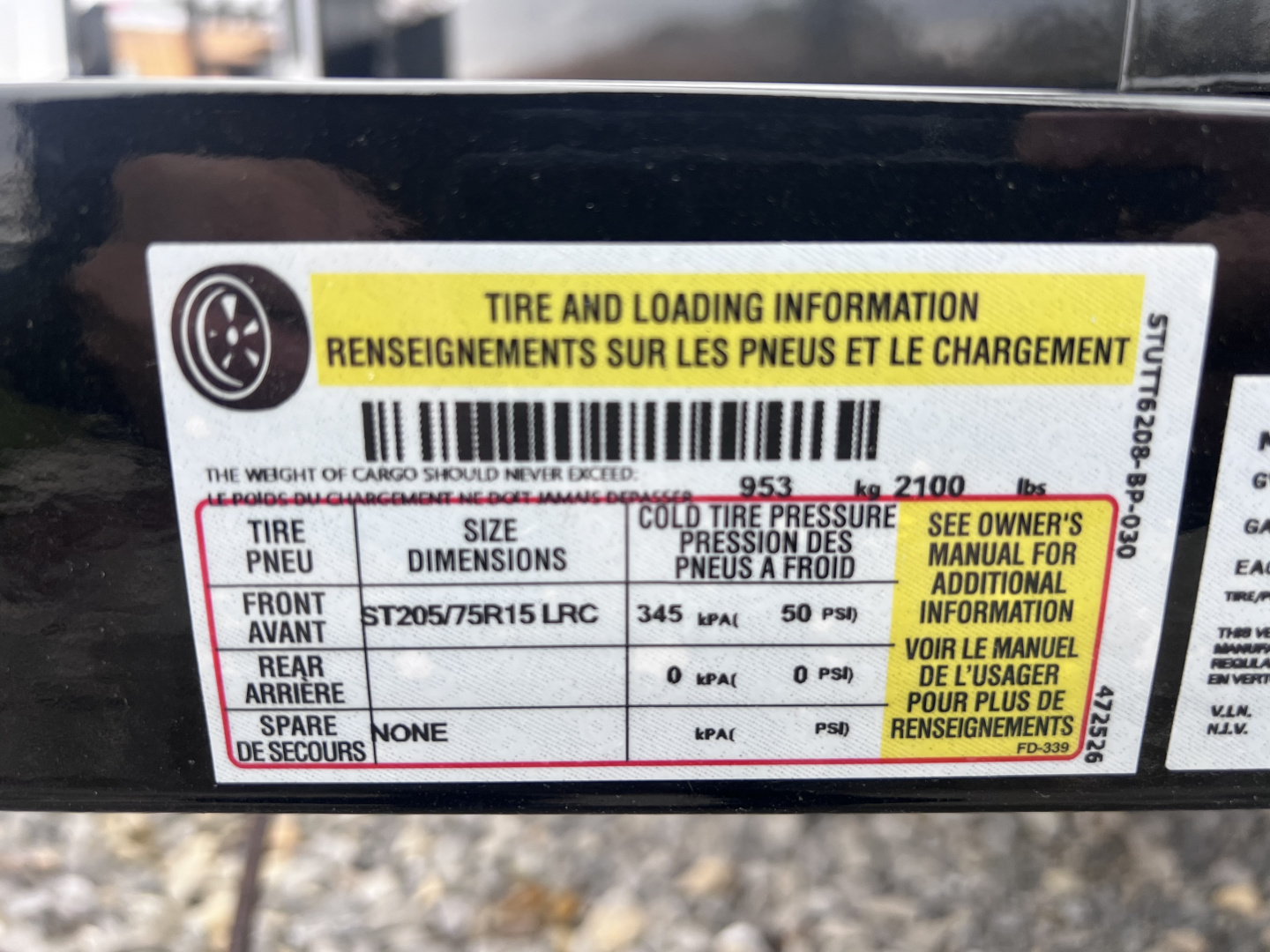 New 2025 Sure-Trac 5X10 3K  Utility Trailer