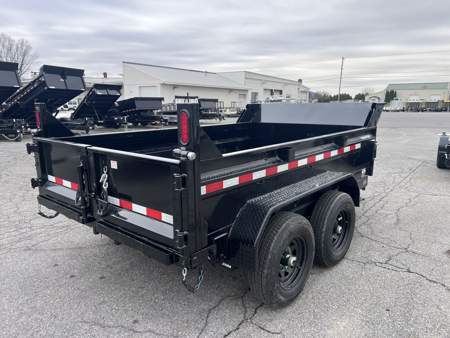 New 2026 Sure-Trac 6x10 10K Low Pro Dump Trailer