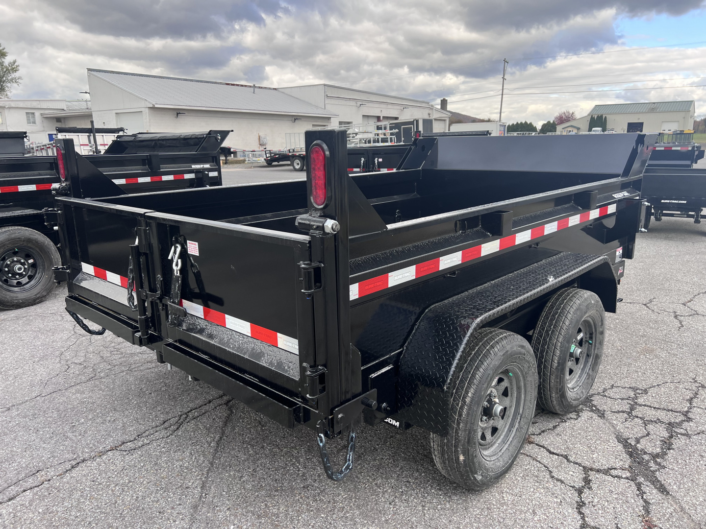 New 2026 Sure-Trac 6x10 7K Low Pro Dump Trailer