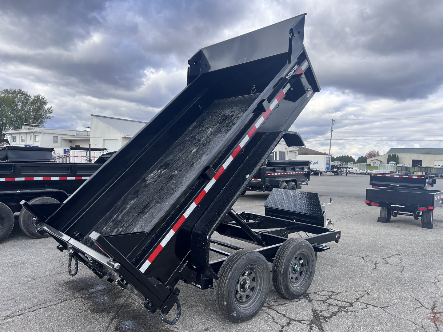 New 2026 Sure-Trac 6x10 7K Low Pro Dump Trailer