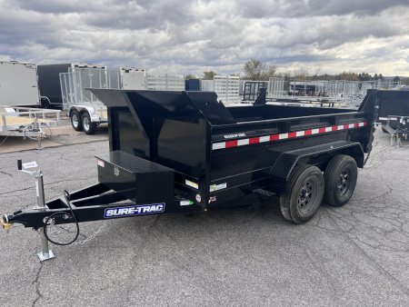 New 2026 Sure-Trac 6x10 7K Low Pro Dump Trailer
