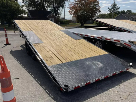 New 2026 Sure-Trac 8.5x22 15K Heavy Duty Power Tilt Deckover Trailer