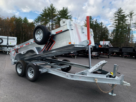 New 2026 Triumph 6X12 Dump Trailer- Galvanized/ Tarp kit-Ramps/ 9990GVW