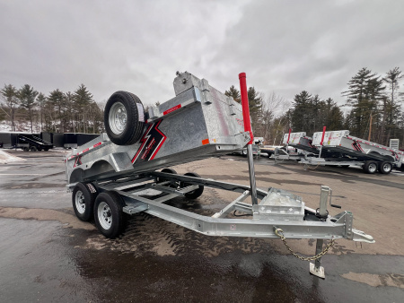 New 2026 Triumph 6X12 Dump Trailer- Galvanized/ I-beam frame/ Tarp kit-Ramps/ 9990GVW