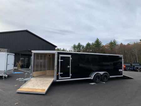 New 2026 High Country 7x22 + 5ft V nose - Snowmobile Trailer/ Four Place / Drive In-Out / All Aluminum - 7000gvw