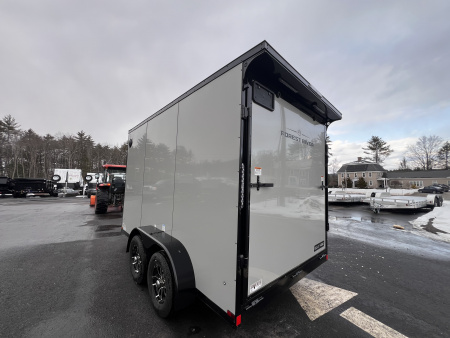 New 2026 US Cargo 7X12+ 2ft V-Nose /Polycore/ I-Beam Frame / 7' interior / Blackout - 7000GVW