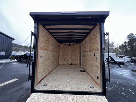 New 2026 US Cargo 7X12+ 2ft V-Nose /Polycore/ I-Beam Frame / 7' interior / Blackout - 7000GVW
