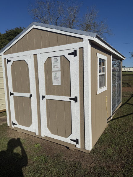 New 2025 Yoder 8X14 - DOG KENNEL - 2 BAY